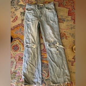 Altar’d State 90’s High Rise Straight Leg Jeans